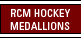 RCM Hockey Medallions