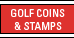 Golf Coins & Stamps